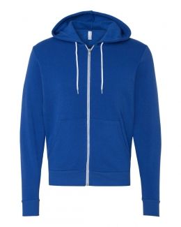 BELLA + CANVAS-Unisex Sponge Fleece Full-Zip Hoodie-3739